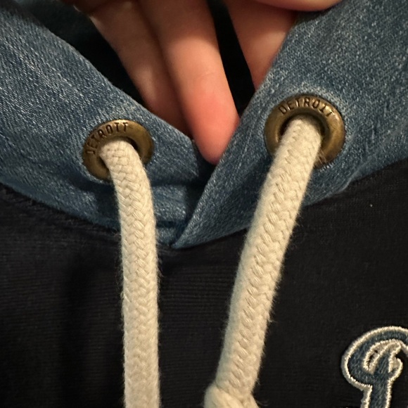 Champion Detroit tigers MLBP reserve weave warm up hoodie - Picture 6 of 8